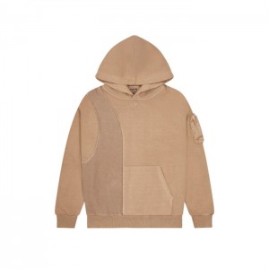 Trapstar Construct Hyperdrive Men's Hoodie Coffee | Dubai HC99-215